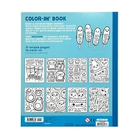 Color In Book - Happy Snacks