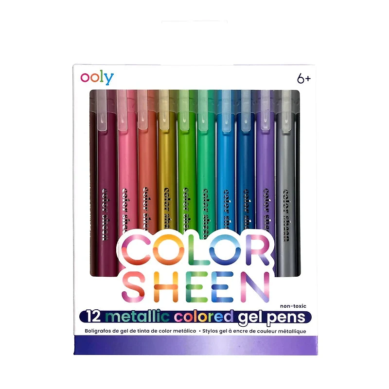 Color Sheen Metallic Markers - Set of 12