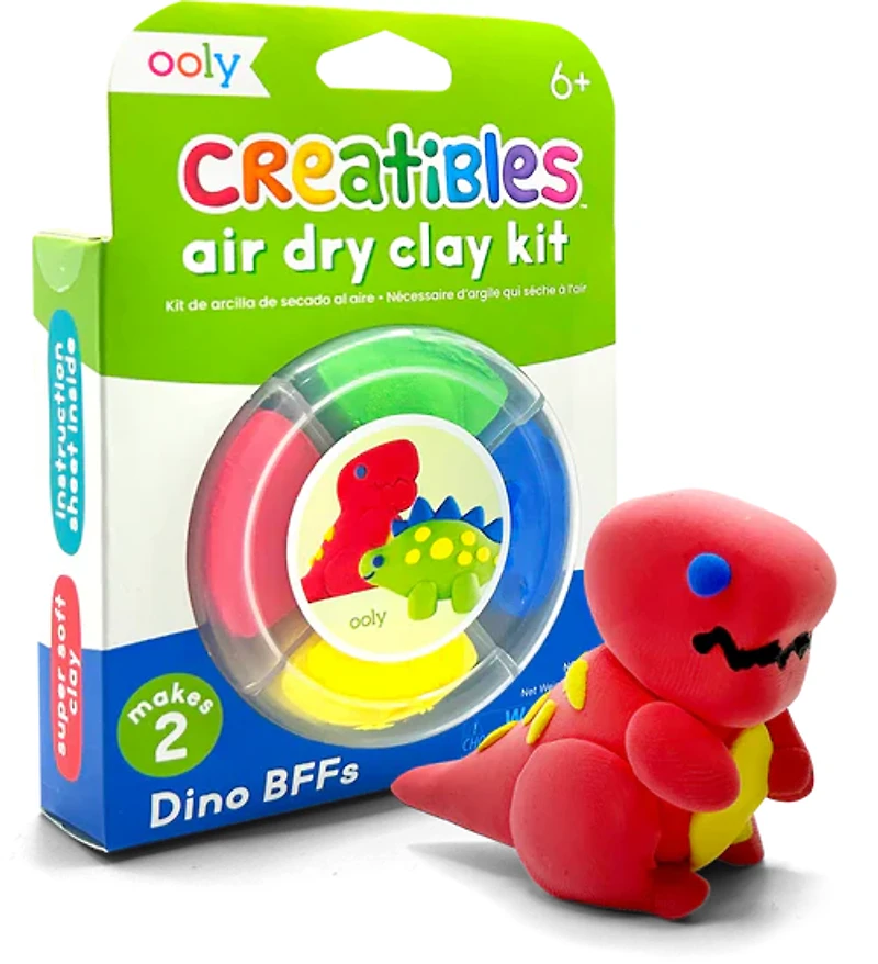Creatibles Mini Air Dry Clay Kit - Dino BFFs