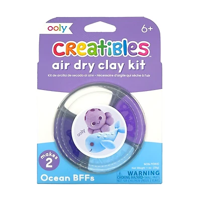 Creatibles Mini Air Dry Clay Kit -Ocean BFFs