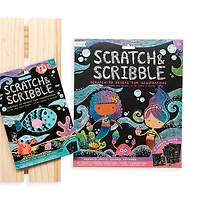 Friendly Fish Scratch and Scribble Mini Scratch Art Kit