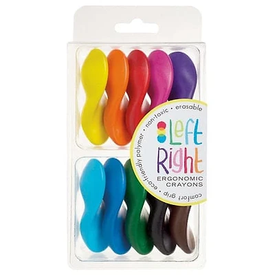 Left Right Crayons