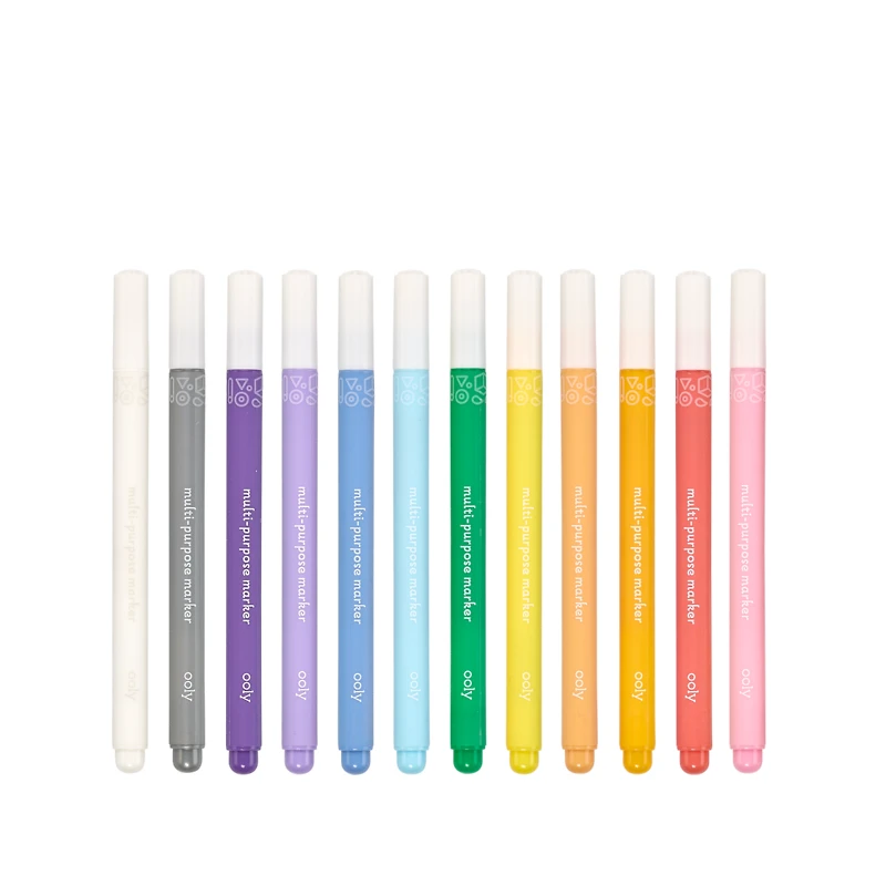 Marvelous Multi-Purpose Paint Markers Set Of 12