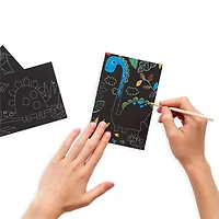 Mini Kit Scratch and Scribble Scratch Art Kit - Dino Days