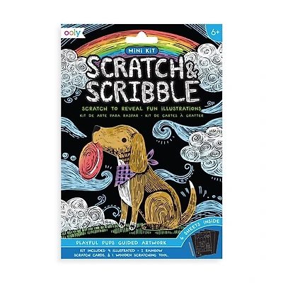 Mini Kit Scratch and Scribble Scratch Art Kit