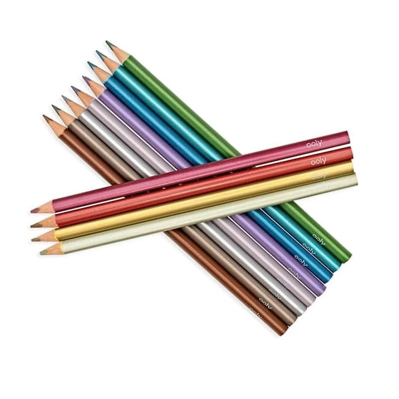 Modern Metallics Colored Pencils