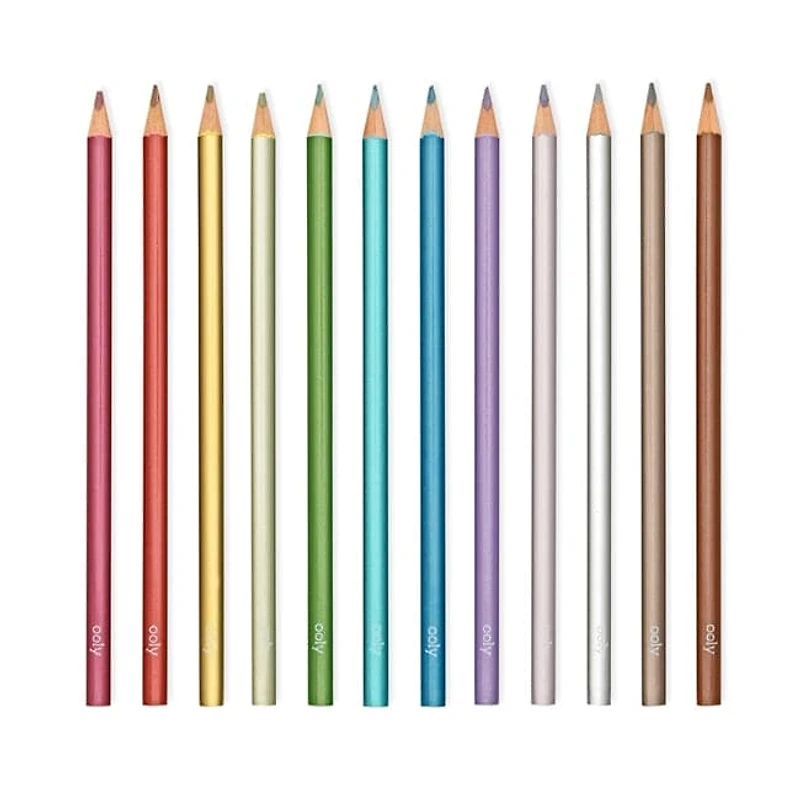 Modern Metallics Colored Pencils