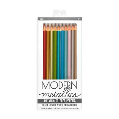 Modern Metallics Colored Pencils