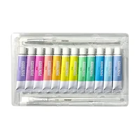 Paintology Acrylic Paints Set - Pastel Colors - Set of 12