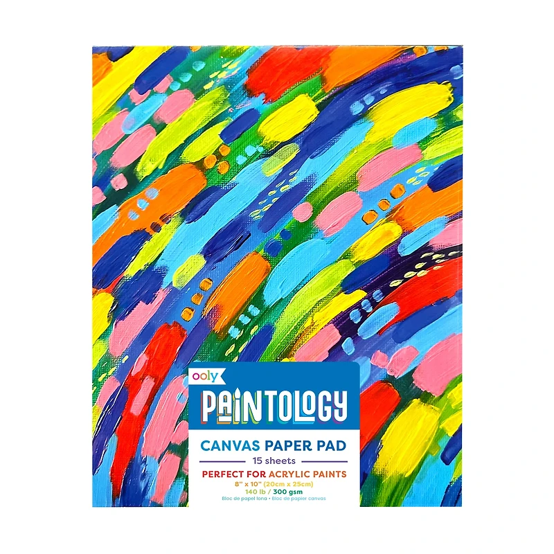 Paintology Canvas Paper Pad - 15 Sheets