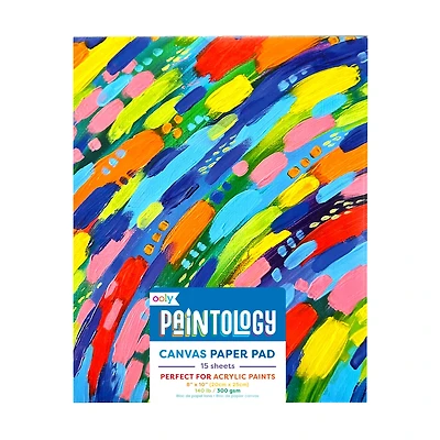 Paintology Canvas Paper Pad - 15 Sheets