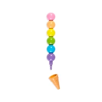 Rainbow Scoops Stacking Crayons