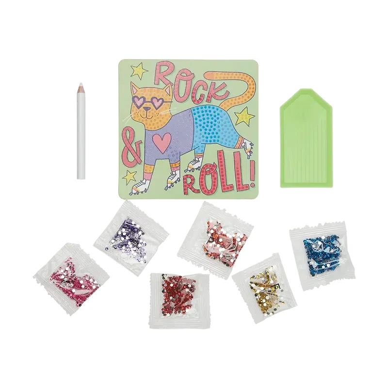 Razzle Dazzle DIY Gem Art Kit: Rolling Rocker
