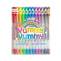 Yummy Yummy Scented Glitter Gel Pens 2.0 - Set of 12