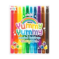 Yummy Yummy Scented Twist-Up Crayons