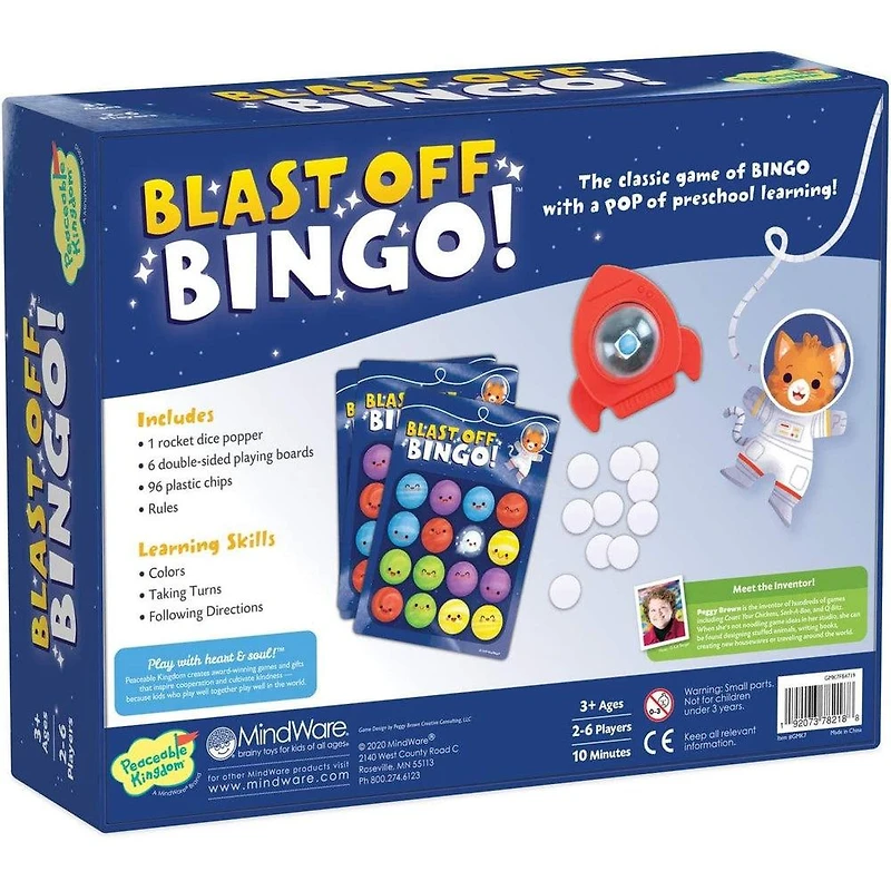 Blast-Off Bingo!
