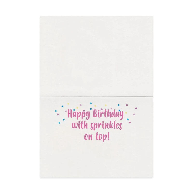 Celebrating Dogs Glitter Birthday Card