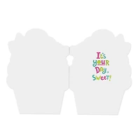 Cupcake Foil Birthday Card