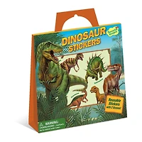 Dinosaur Reusable Sticker Tote