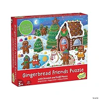 Gingerbread Friends Puzzle - Scratch & Sniff