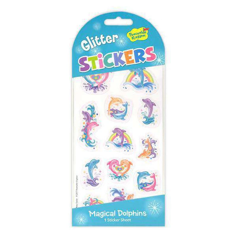 Glitter Sticker Pack - Magical Dolphin