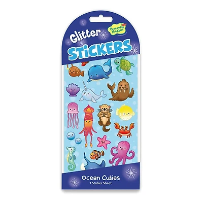 Glitter Sticker Pack - Ocean Cuties