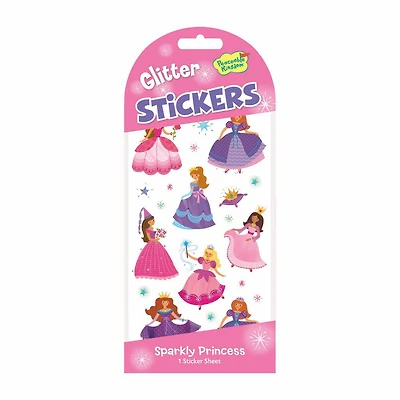 Glitter Sticker Pack - Sparkly Princess