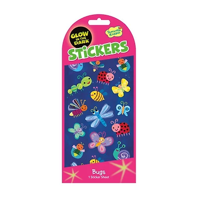 Glow In The Dark - Cute Bug Stickers