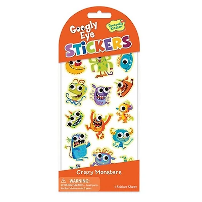 Googly Eye Sticker Pack Crazy Monsters