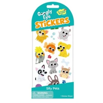 Googly Eye Sticker Pack Silly Pets