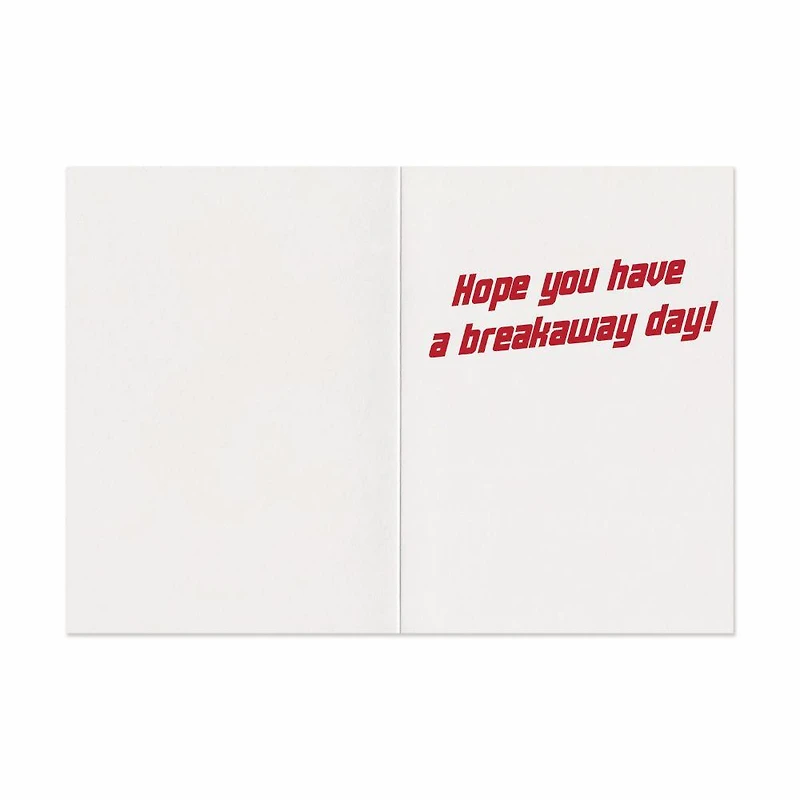 Hockey Foil Birthday Cards