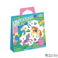 Magical Unicorns Reusable Sticker Tote