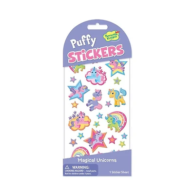 Puffy Sticker Pack - Magical Unicorns