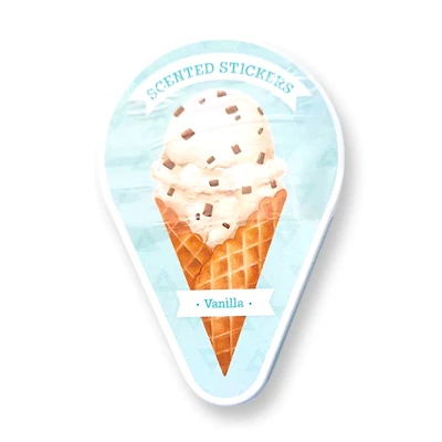 Scented Sticker Tin - Vanilla Ice Cream