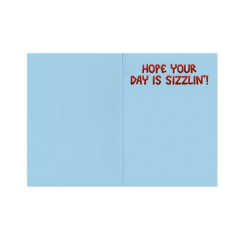 Scratch & Sniff Birthday Card - Bacon
