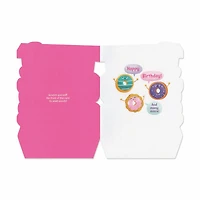 Scratch & Sniff Birthday Card - Box of Donuts