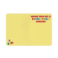 Scratch & Sniff Birthday Card - Fruity Cereal