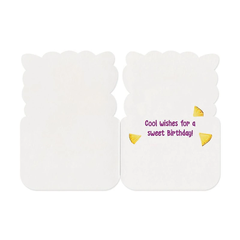 Scratch & Sniff Birthday Card - Pineapple