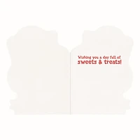 Scratch & Sniff Birthday Card - Swirl Lollipops Candy