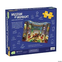Seek and Find Glow Puzzle - Museum at Midnight