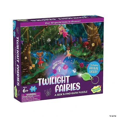 Seek and Find Glow Puzzle - Twilight Fairies