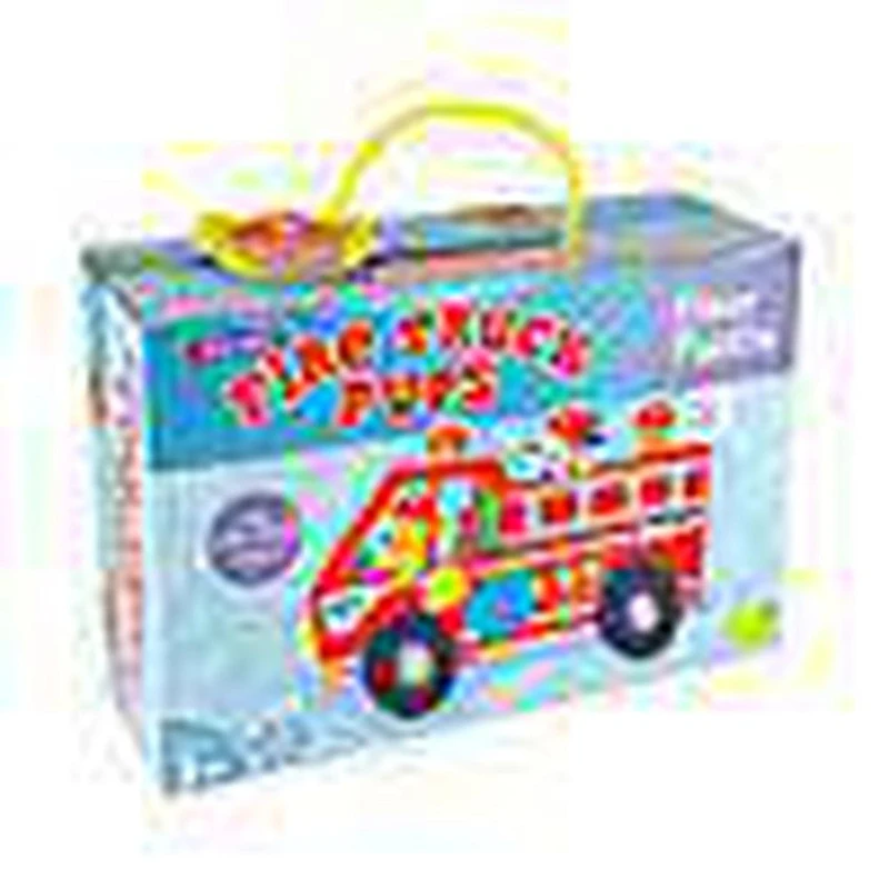 Shiny Fire Truck Pups Floor Puzzle - 39 Pieces