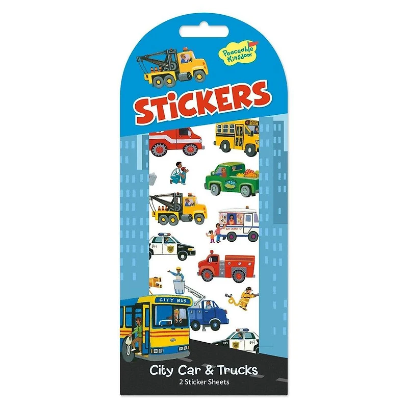 Sticker Pack - City Car & Truck