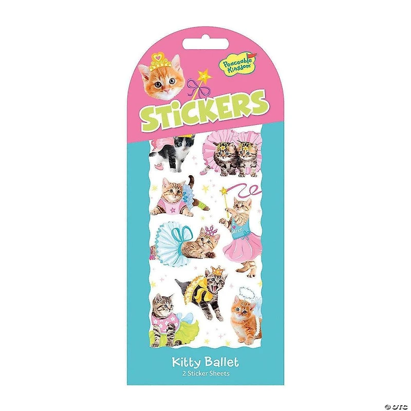Sticker Pack - Kitty Ballet