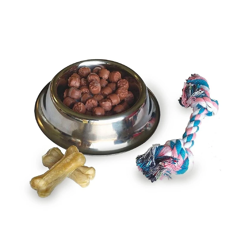 Perfect Petzzz Accessories - Dog Bowl & Toy Set