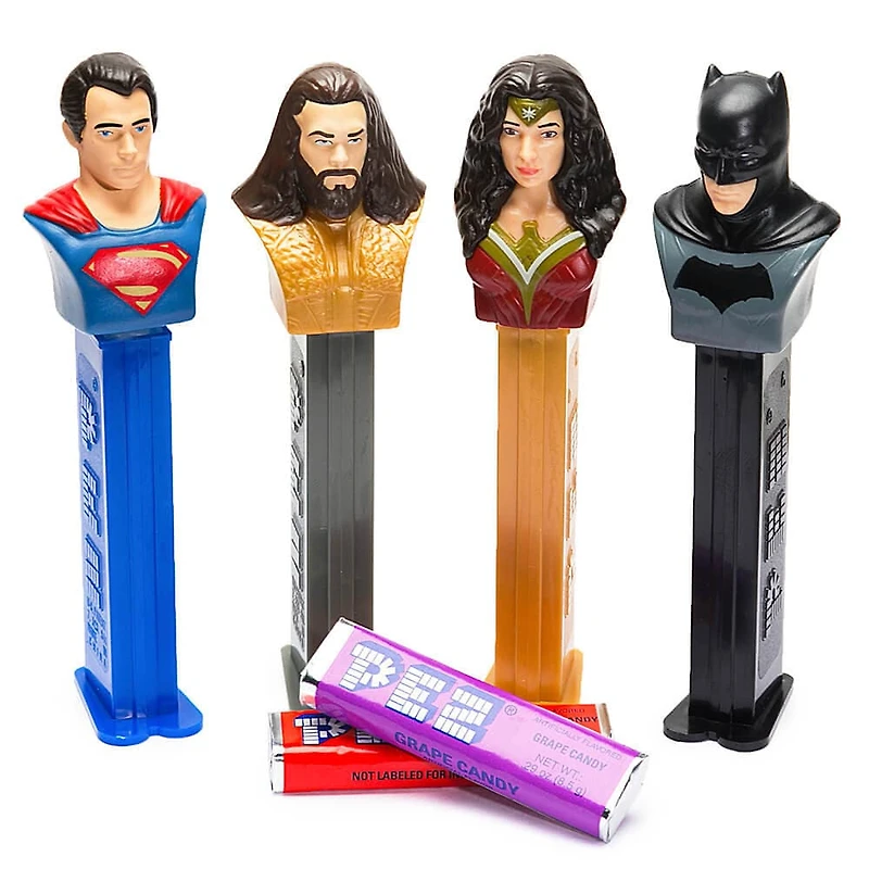 Pez Blister Card Dispenser - Justice League - Assorted Styles