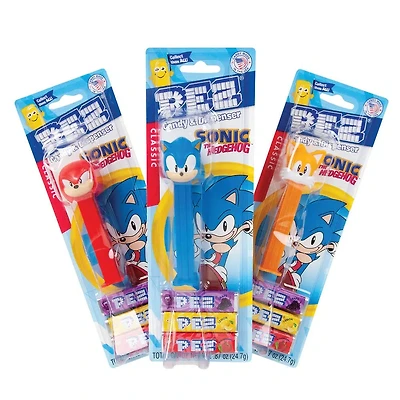 Pez Dispenser Blister Card - Sonic The Hedgehog - Assorted Styles