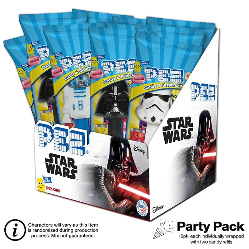 Pez Dispenser - Star Wars - Assorted Styles In Poly Bag
