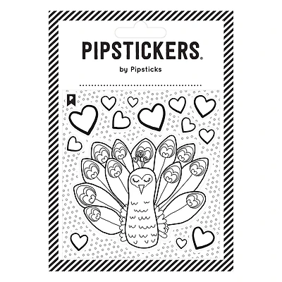 Pipsticks - Stickers Color In Peacock