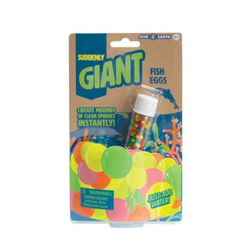 Suddenly Giant Fish Eggs